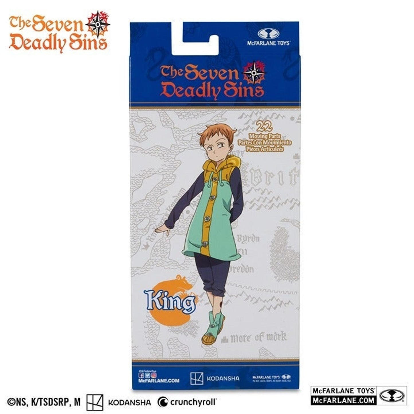 Seven Deadly Sins King 7" Figure