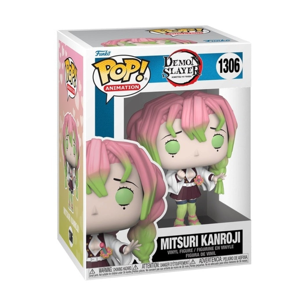 Funko Pop! Animation: Demon Slayer - Mitsuri Kanroji #1306 With Protector