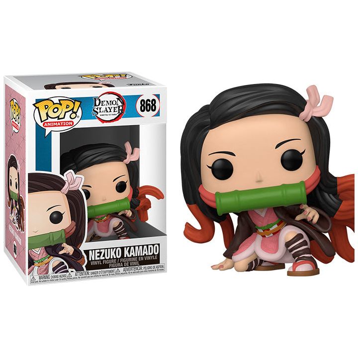 Funko Pop! Animation: Demon Slayer - Nezuko Kamado #868 With Protector