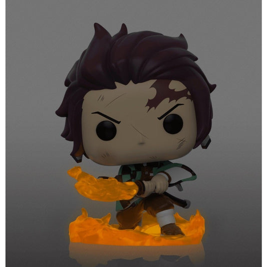 Demon Slayer Tanjiro Kamado (Hinokami Kagura) Galactic Toys Exclusive Chase #874 With Protector