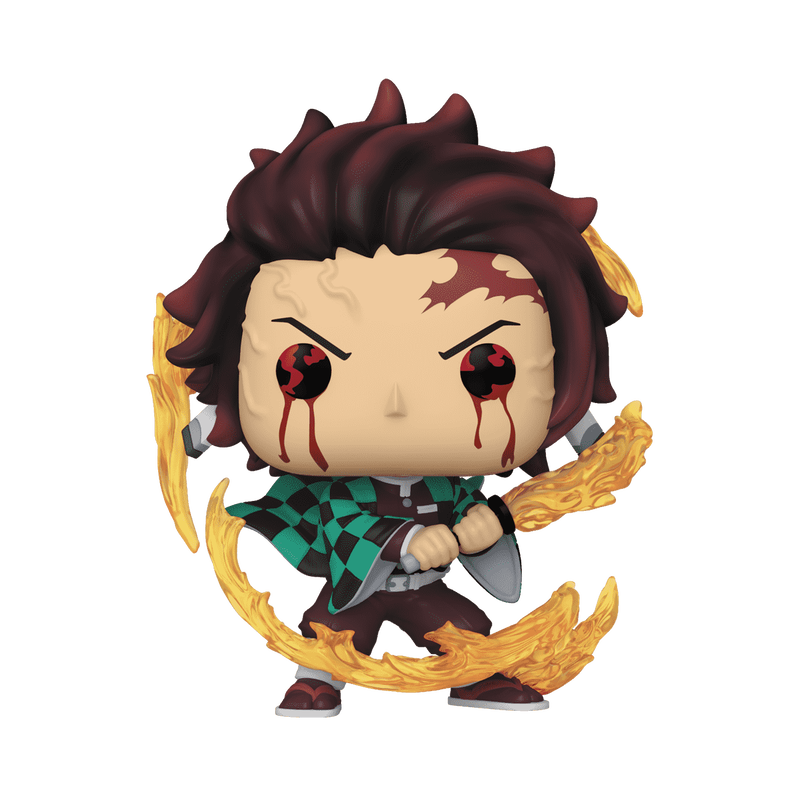 Demon Slayer Tanjiro Kamado (Sun Breathing) #1748 With Protector