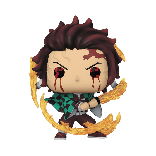 Demon Slayer Tanjiro Kamado (Sun Breathing) #1748 With Protector