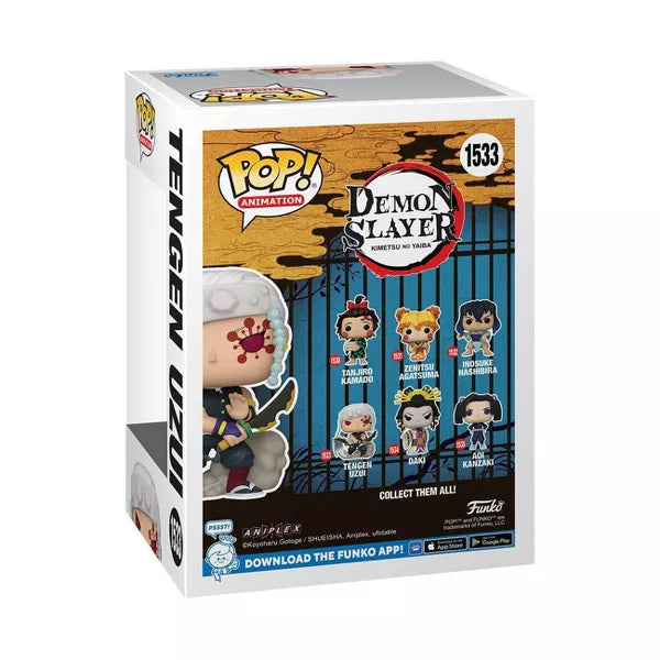Funko Pop! Animation: Demon Slayer - Tengen Uzui #1533 With Protector