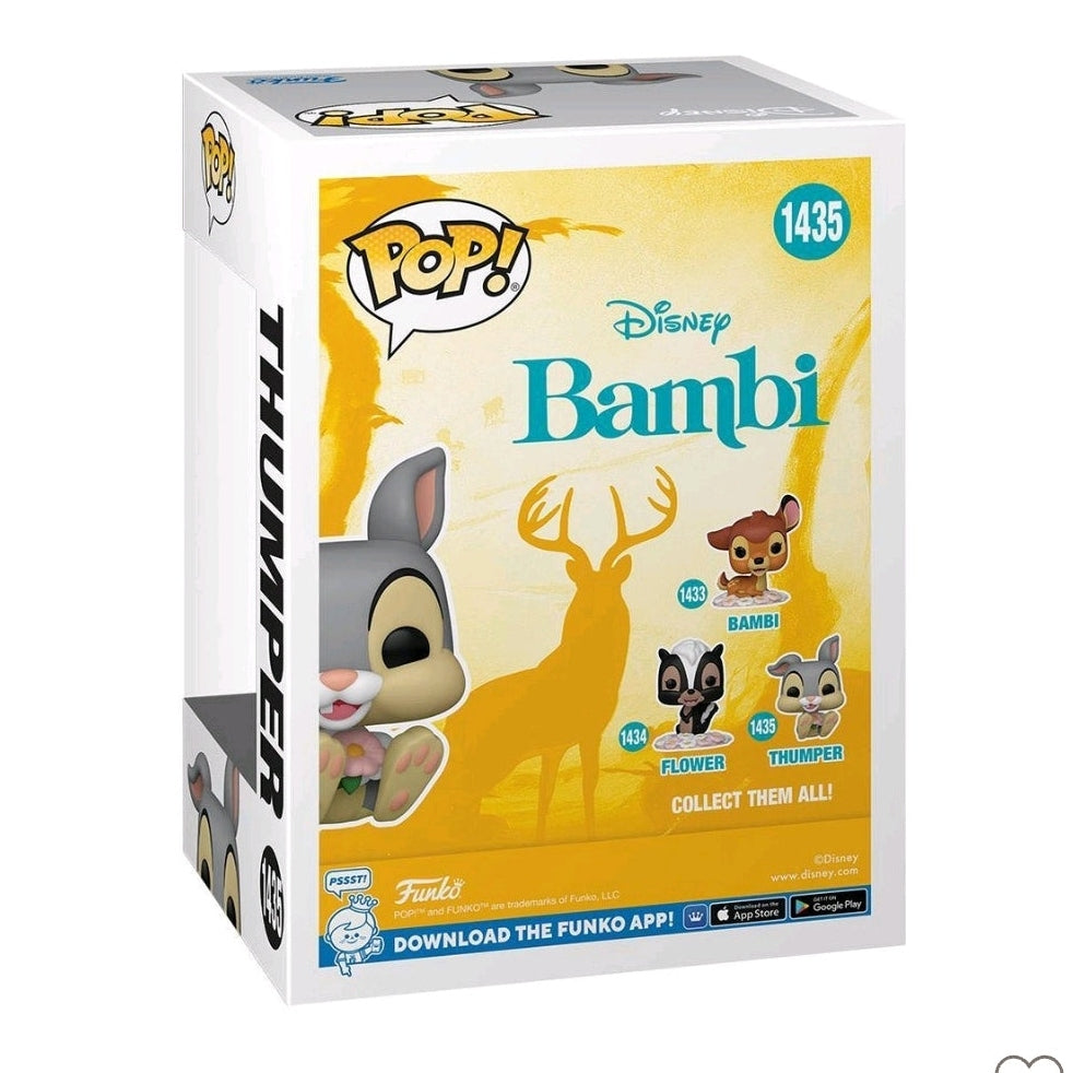 Disney Classics Bambi - Thumper #1435 Funko Pop! With Protector