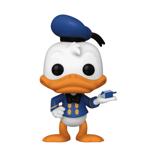 Disney Donald Duck with Dreidel #1411 Funko Pop! With Protector