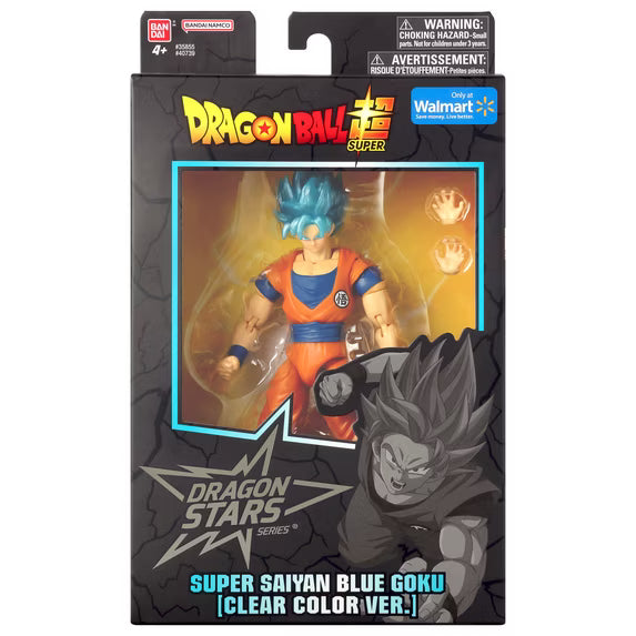 Dragon Stars Dragon Ball Super - Super Saiyan Blue Goku Clear Ver. Action Figure