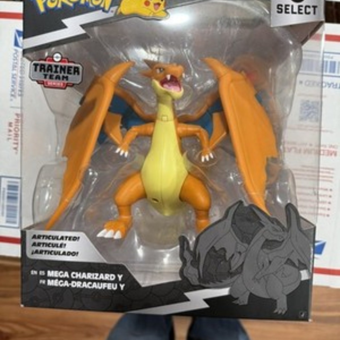 Pokémon Select: Mega Charizard Y 6-Inch Super-Articulated Exclusive Action Figure