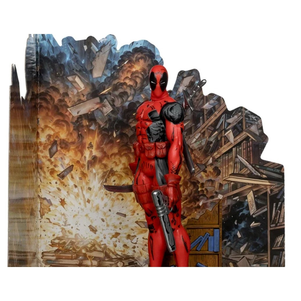 Marvel Deadpool 1:10th Scale Posed Figure with Scene (The New Mutants #98)