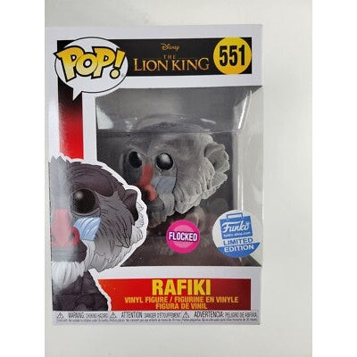 Funko Pop! Disney: The Lion King - Rafiki Flocked #551 Exclusive With Protector