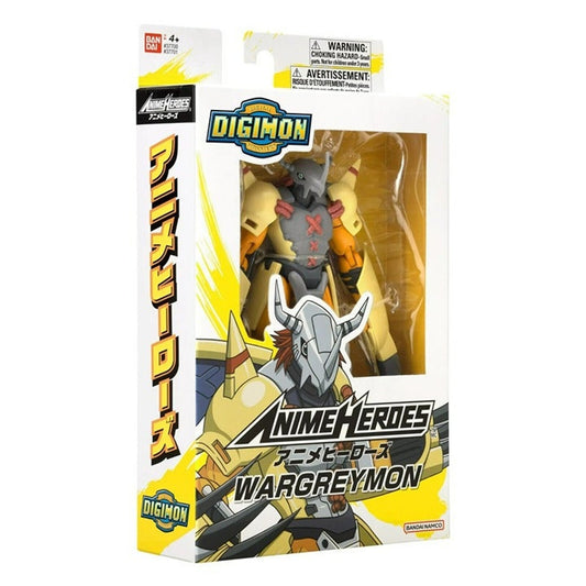 Digimon Anime Heroes WarGreymon Action 6 Inch Figure