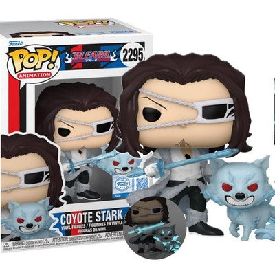 Funko Pop! Animation: Bleach - Coyote Stark Exclusive #2295 With Protector