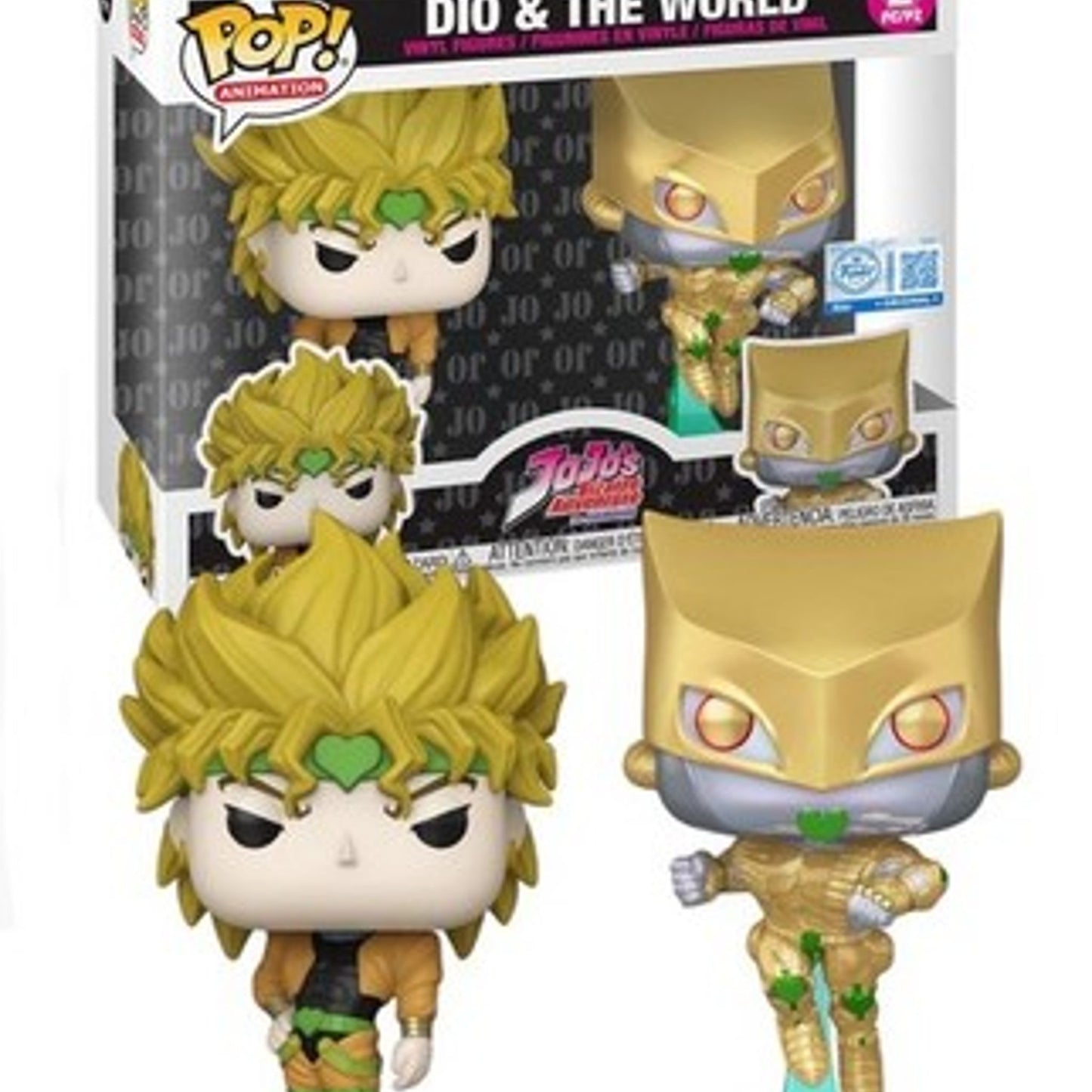 Funko Pop! Animation: JoJo's Bizarre Adventure DIO & The World 2-Pack Exclusive