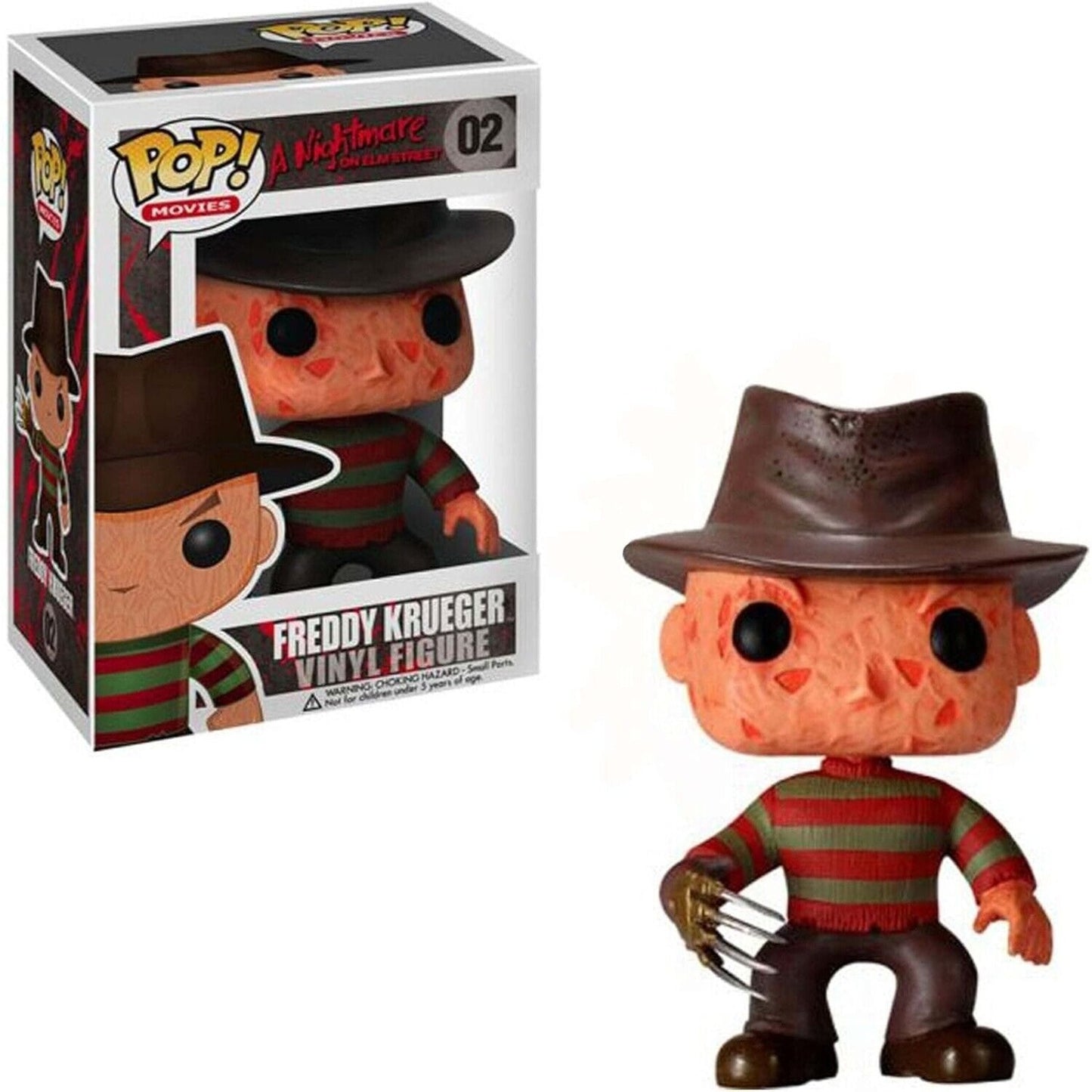 Funko Pop! Movies: A Nightmare on Elm Street - Freddy Krueger #02 With Protector