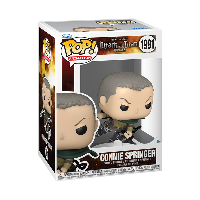 Funko Pop! Animation Attack On Titan - Connie Springer #1991 With Protector