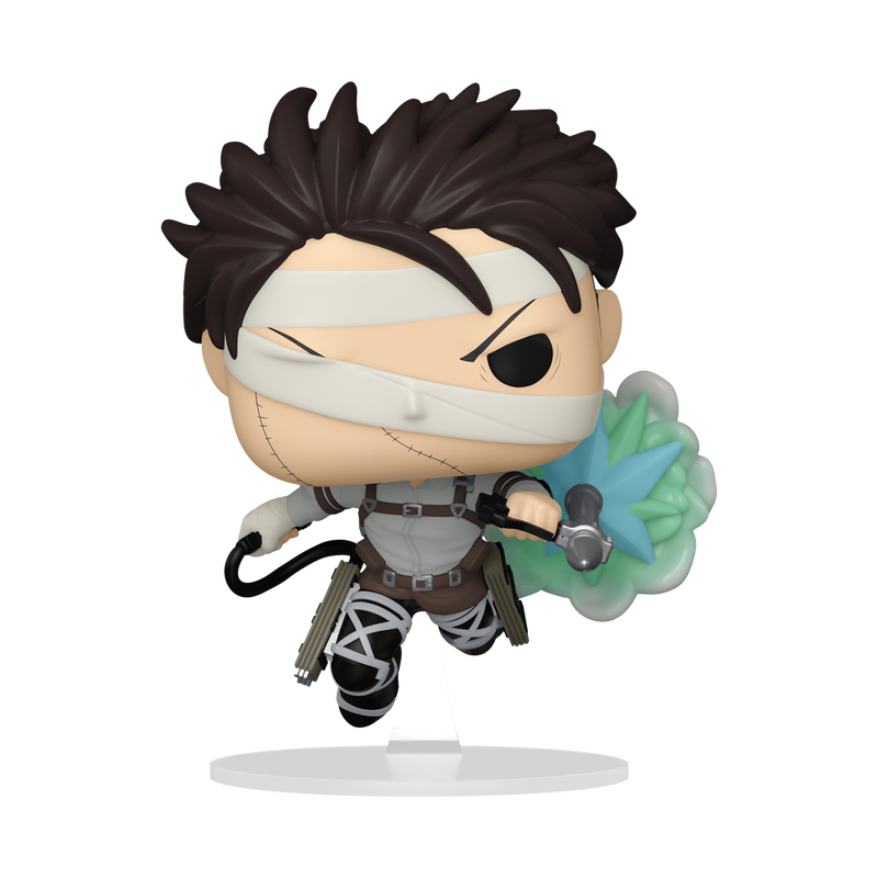 Funko Pop! Animation Attack On Titan Final Season - Levi with Bandages #1993 With Protector