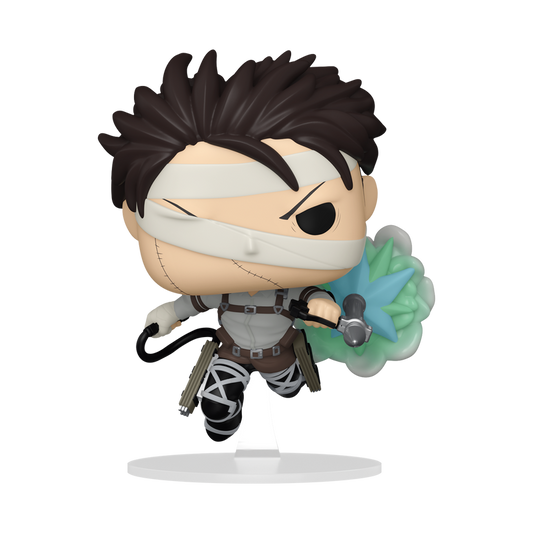 Funko Pop! Animation Attack On Titan Final Season - Levi with Bandages #1993 With Protector