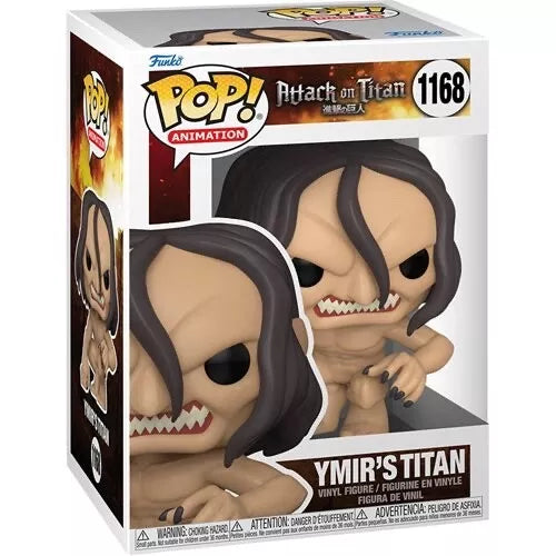 Funko Pop! Animation Attack On Titan - Ymir's Titan #1168 With Protector