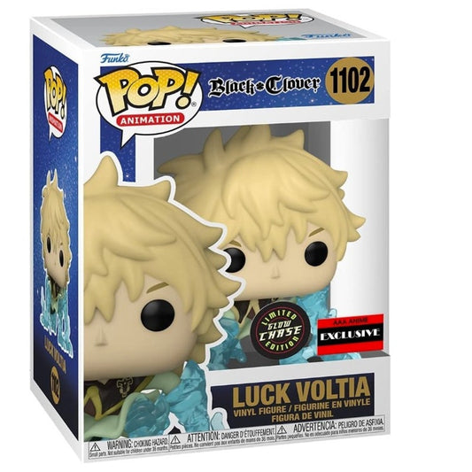 Funko Pop! Animation: Black Clover - Luck Voltia Chase Exclusive #1102 With Protector