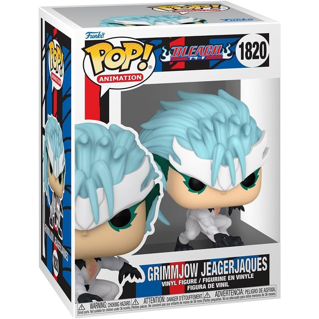 Funko Pop! Animation: Bleach - Grimmjow Jeagerjaques #1820 With Protector