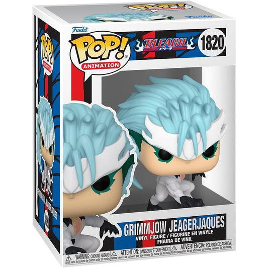 Funko Pop! Animation: Bleach - Grimmjow Jeagerjaques Chase #1820 With Protector