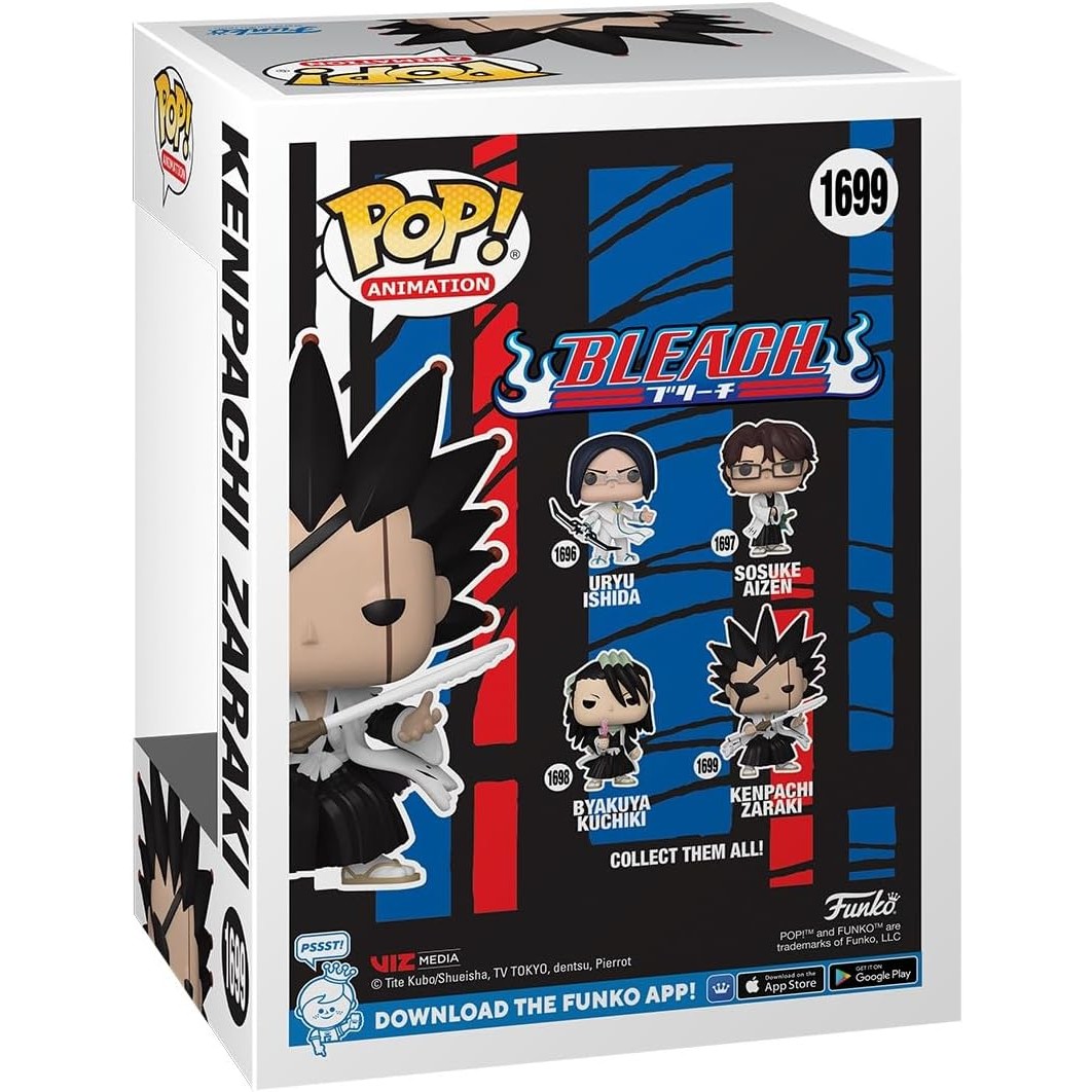 Funko Pop! Animation: Bleach - Kenpachi Zaraki #1699 With Protector