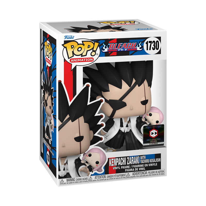 Funko Pop! Animation: Bleach - Kenpachi Zaraki w Yachiru Kusajishi Chalice Collectibles #1730 With Protector