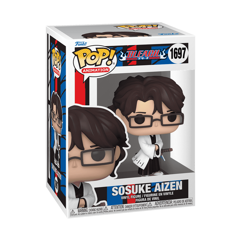 Funko Pop! Animation: Bleach - Sosuke Aizen #1697 With Protector