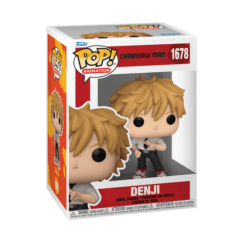 Funko Pop! Animation: Chainsaw Man - Denji #1678 With Protector