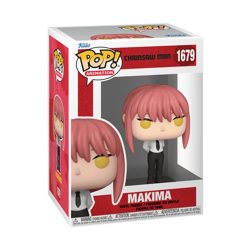 Funko Pop! Animation Chainsaw Man Makima #1679 With Protector
