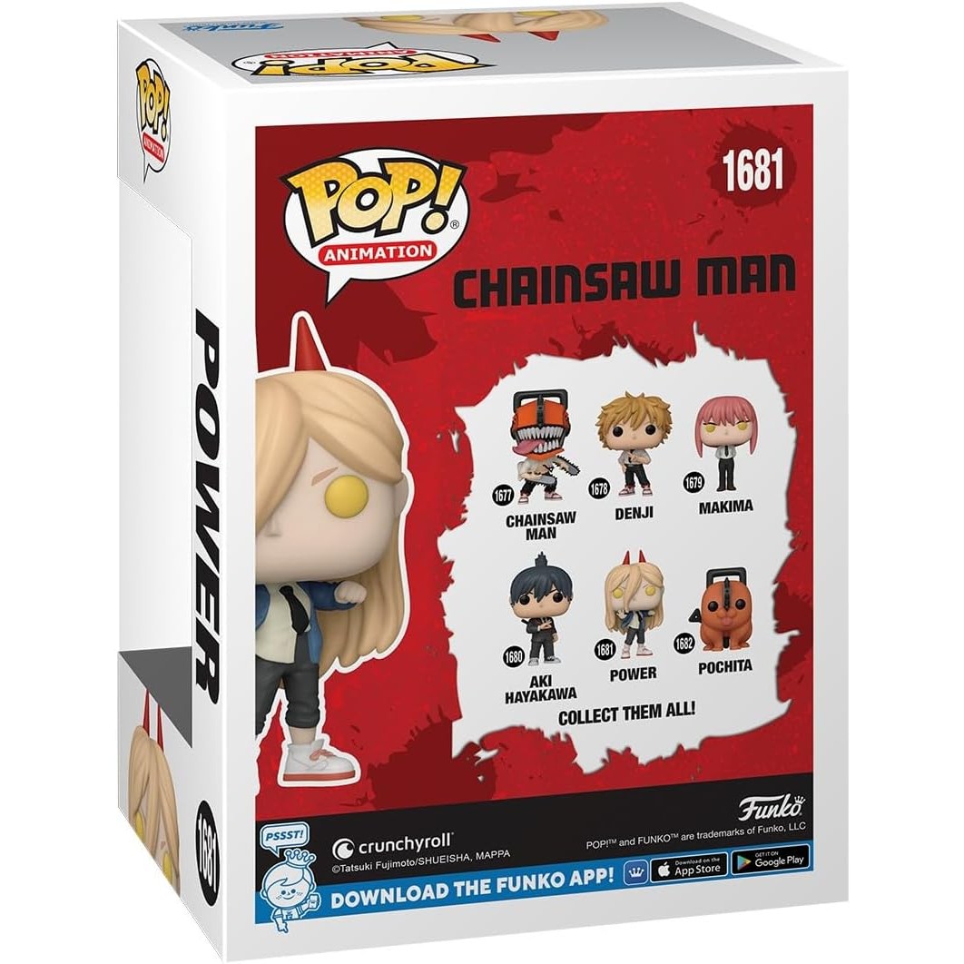 Funko Pop! Animation: Chainsaw Man - Power #1681 With Protector
