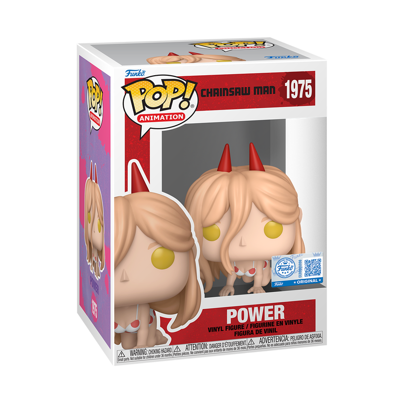 Funko Pop! Animation: Chainsaw Man - Power (Beach Outfit) Hot Topic Exclusive #1975 With Protector