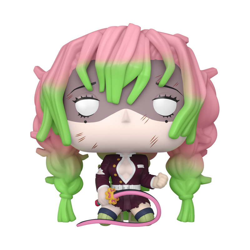 Funko Pop! Animation: Demon Slayer - Mitsuri Kanroji (Battle Damaged) Hot Topic Exclusive #1857 With Protector