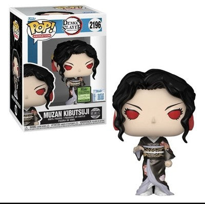 Funko Pop! Animation: Demon Slayer - Muzan Kibutsuji Exclusive #2196 With Protector