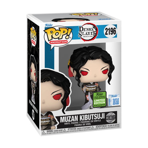 Funko Pop! Animation: Demon Slayer - Muzan Kibutsuji Exclusive #2196 With Protector