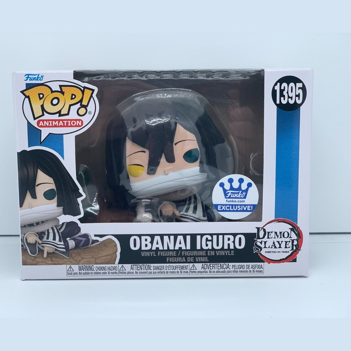 Funko Pop! Animation: Demon Slayer - Obanai Iguro Special Edition #1395 With Protector