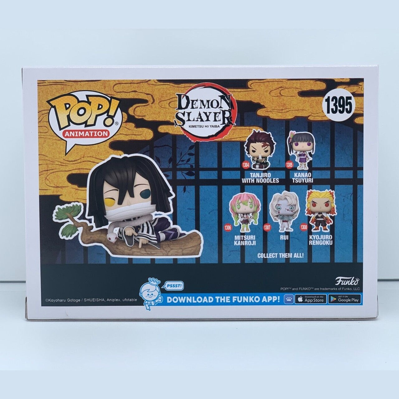 Funko Pop! Animation: Demon Slayer - Obanai Iguro Special Edition #1395 With Protector