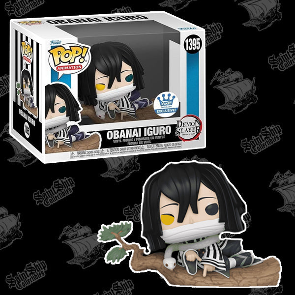 Funko Pop! Animation: Demon Slayer - Obanai Iguro Special Edition #1395 With Protector