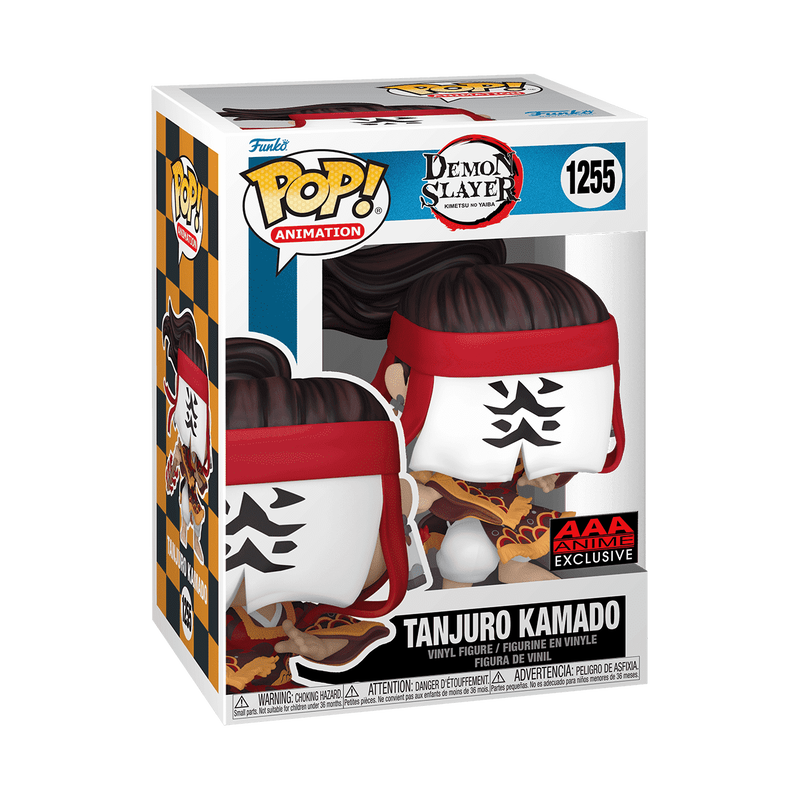 Funko Pop! Animation: Demon Slayer - Tanjuro Kamado Exclusive #1255 With Protector