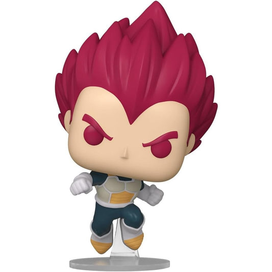 Funko Pop! Animation: Dragon Ball Super: Broly - Super Saiyan God (SSG) Vegeta #1862 With Protector