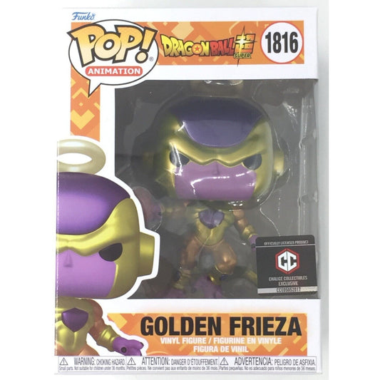Funko Pop! Animation: Dragon Ball Super - Golden Frieza Exclusive #1816 With Protector