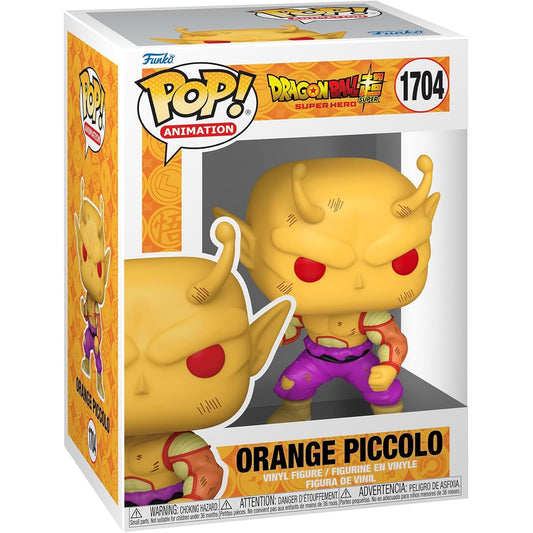 Funko Pop! Animation: Dragon Ball Super: Super Hero - Orange Piccolo #1704 With Protector