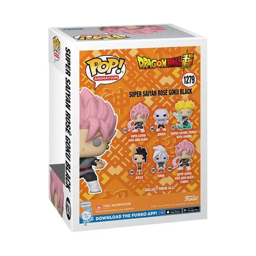 Funko Pop! Animation: Dragon Ball Super - Super Saiyan Rose Goku Black #1279 With Protector