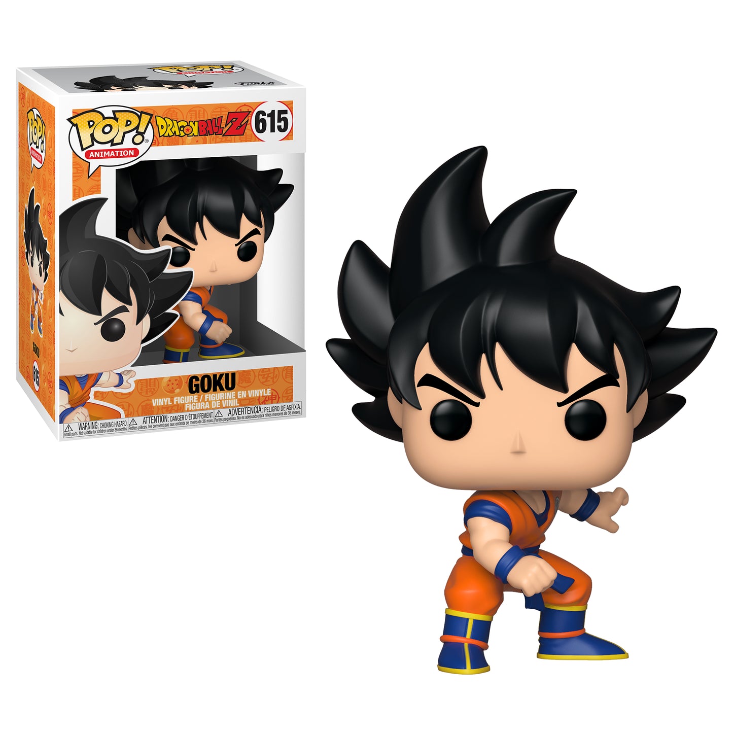 Funko Pop! Animation: Dragon Ball Z - Goku #615 With Protector