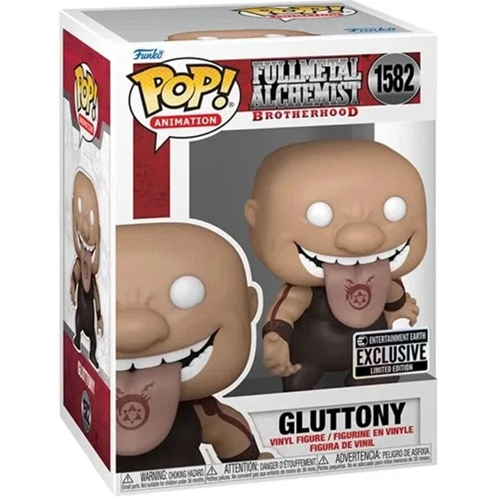 Funko Pop! Animation: Full Metal Alchemist Brotherhood - Gluttony Exclusive #1582 With Protector