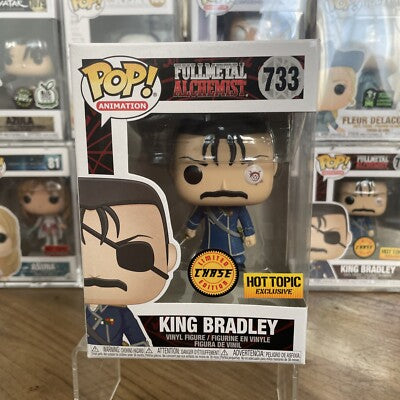Funko Pop! Animation: Fullmetal Alchemist - King Bradley #733 Exclusive With Protector
