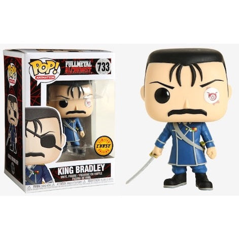Funko Pop! Animation: Fullmetal Alchemist - King Bradley #733 Exclusive With Protector