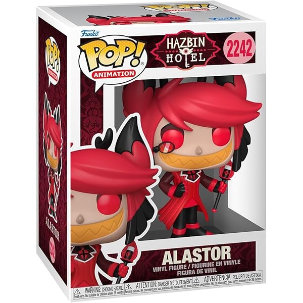 Funko Pop! Animation: Hazbin Hotel - Alastor #2242 With Protector