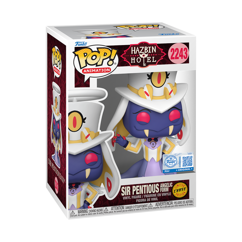 Funko Pop! Animation: Hazbin Hotel - Sir Pentious w Chase #2243 With Protector