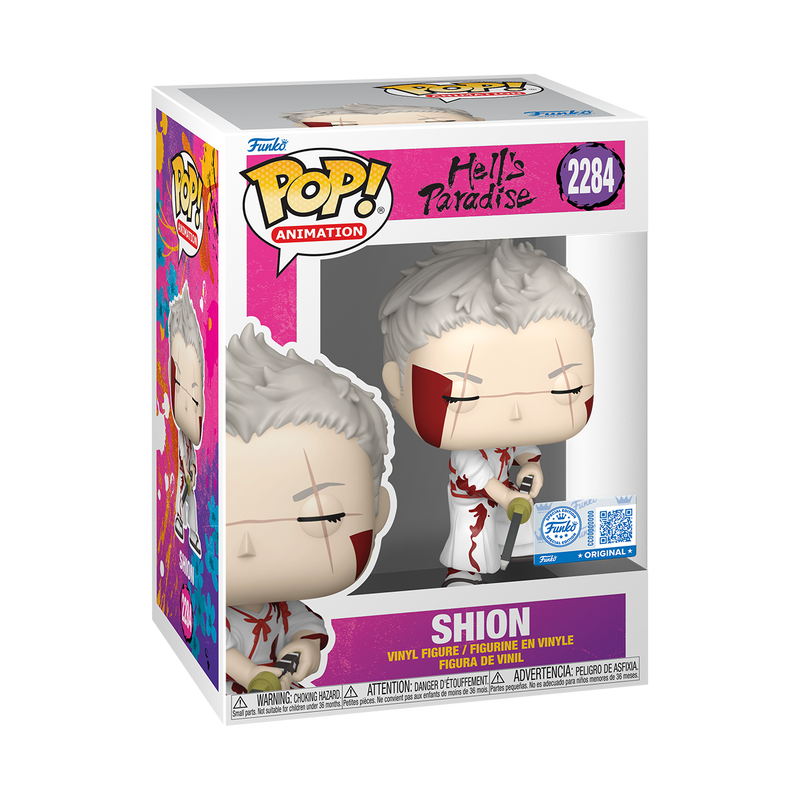 Funko Pop! Animation: Hell's Paradise - Shion #2284 With Protector