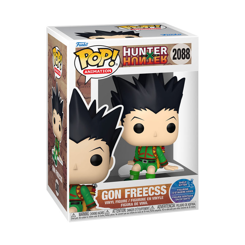 Funko Pop! Animation: Hunter X Hunter - Gon Freecss (Shelf Sitter) #2088 With Protector
